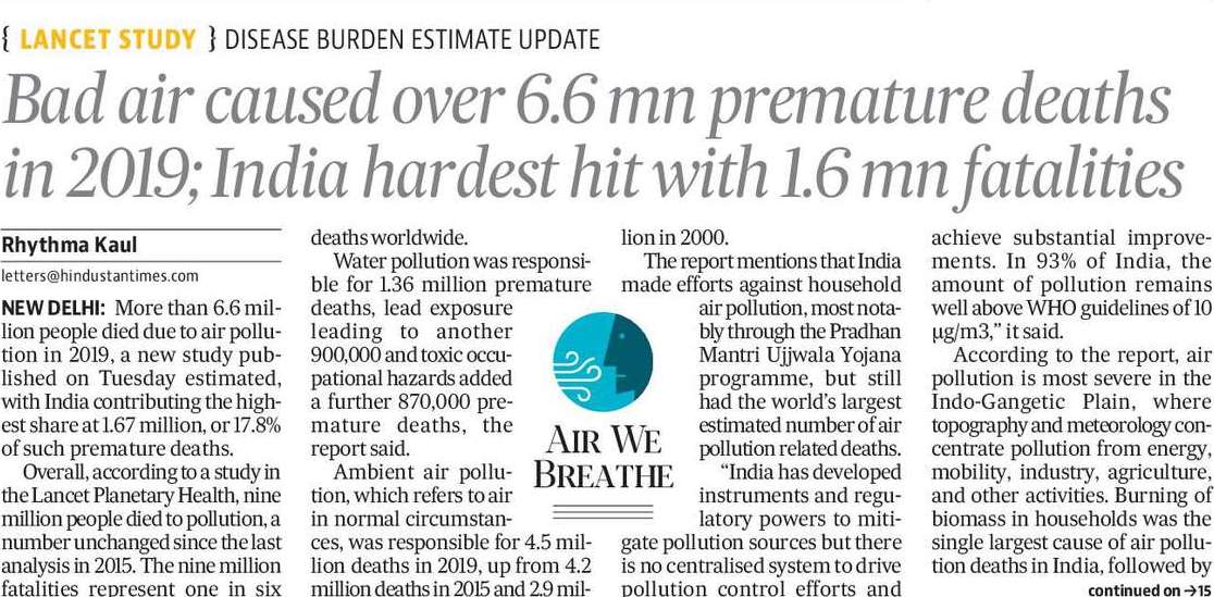 The Cost Of Air Pollution: It’s Higher Than You Think